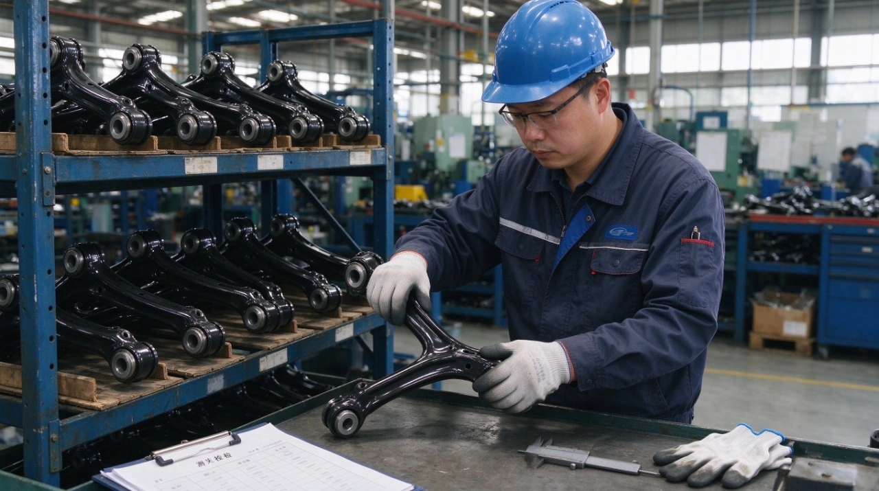 Inspection Points for Stamped Steel Control Arm Inspection Points for Stamped Steel Control Arm