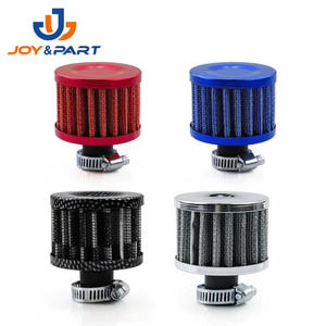 12mm High Flow Cold Air Intake Filtro De Aire Del Coche Universal Car Air Breather Filter for Motorcycle