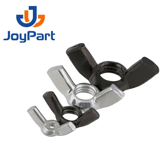 Stainless Steel Inox Innox AISI ASTM B8m B8 B7 18-8 DIN315 Nylon Rounded Wings Wing Nuts