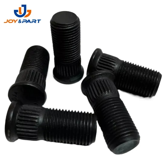 Auto Spare Parts Fasteners Carbon Steel Wheel Bolt