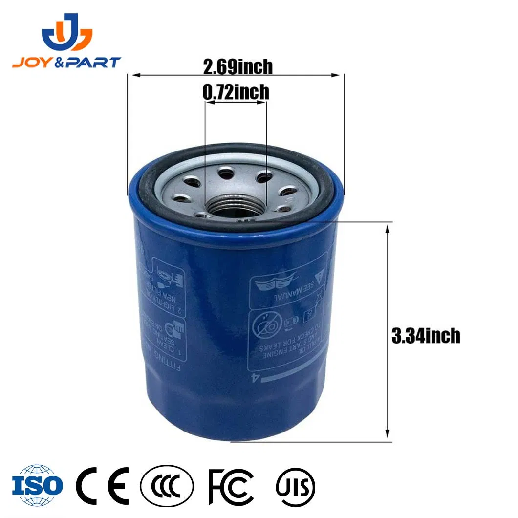 High Performance Auto Oil Filter 15400raft01 Replacement Engine Oil Filter for Honda-