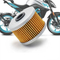 Custom Oil Filter Motorbike Parts Motorcycle Oil Filter for Bn125 Eliminator Ninja