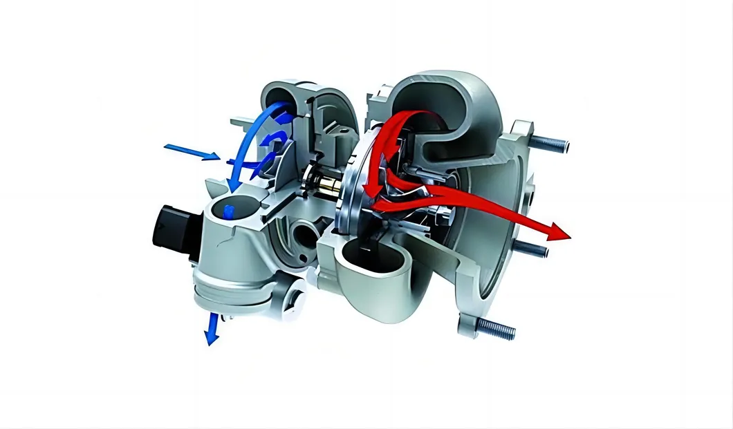 17201-11120 Turbo Japanese Car Parts Engine Turbocharger for Toyota- Prado