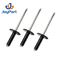 DIN7337A Open Type Flat Head Stainless Steel Pop Blind Rivets