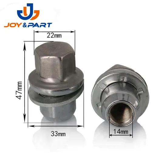 Factory Wholesale Stainless Steel Bolt Lug Locking Nut Wheel Parts