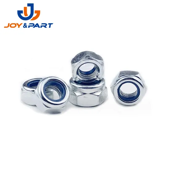 Auto Motive Hex Thin Lock Nuts with Nylon Ring