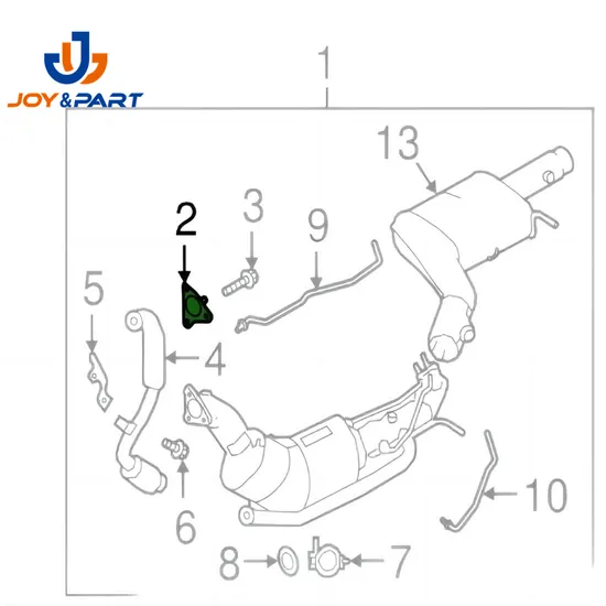 Exhaust Pipe Gasket for Discovery 4 Sport 3.0 Lr016619