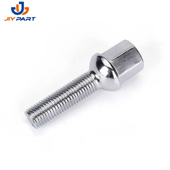 High Quality CNC Machining Milling Part Anti Theft Plain Finish Titanium Hub Wheel Bolts