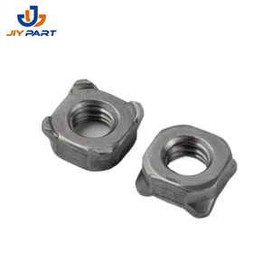 Square Weld Nut DIN928 Carbon Steel Zinc Plated Four Square Weld Nut