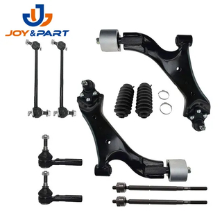 Auto Spare Parts Front and Rear Control Arm Sway Bar Link Tie Rod Kit