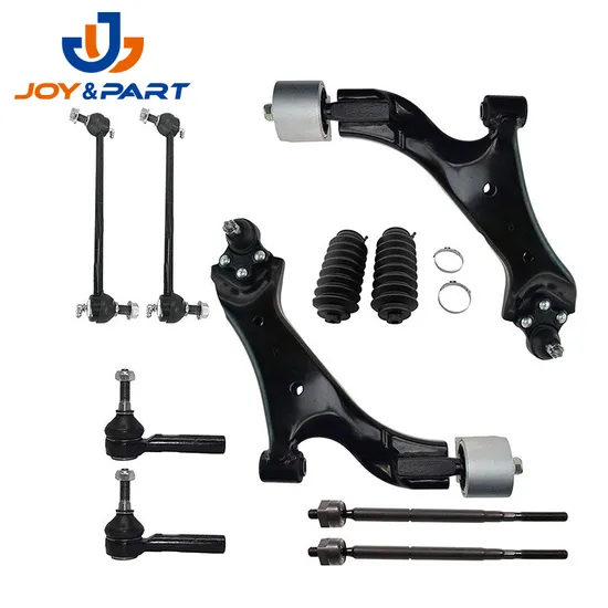 Auto Spare Parts Front and Rear Control Arm Sway Bar Link Tie Rod Kit