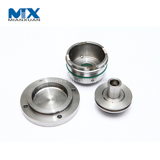Cnc Machining Stainless Steel Titanium Part with Nitride Vacuum PVD Coating Surface Treatment Mental Cnc Machining Service