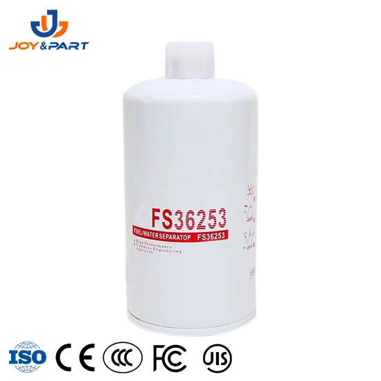 High Efficiency Fuel Water Separator Fs36253 Engine Fuel Filter for Cummins- Diesel