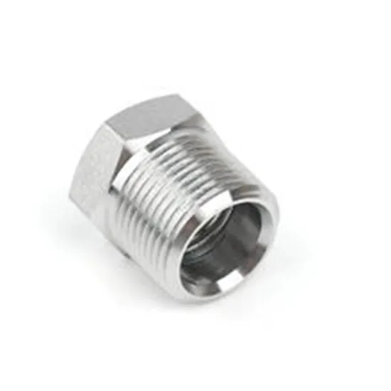 Carbon Steel External Hexagonal Joint Fitting Hydraulic Hose Adapters Plain