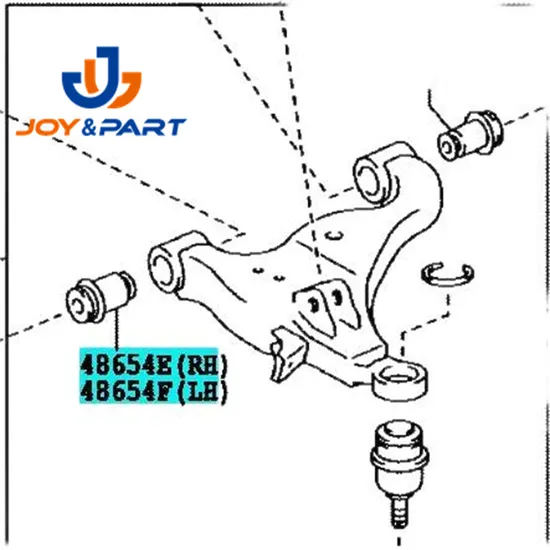 Front Arm Bushing Front Arm Febest Tab-F602s 48068-Bz010