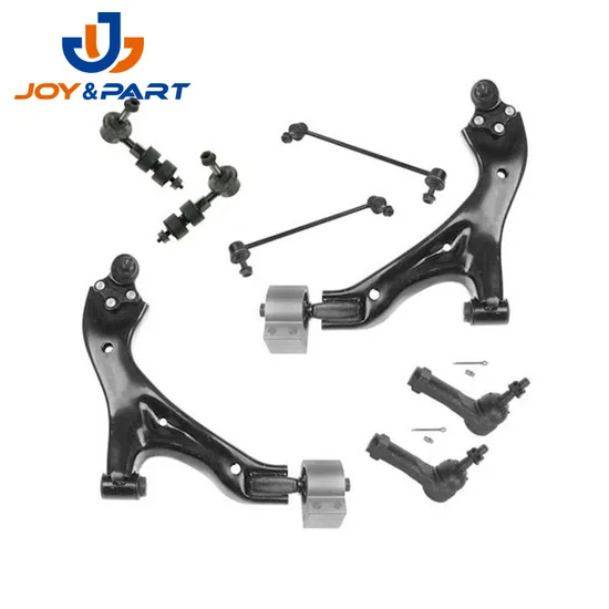 Auto Spare Parts Front and Rear Control Arm Sway Bar Link Tie Rod Kit