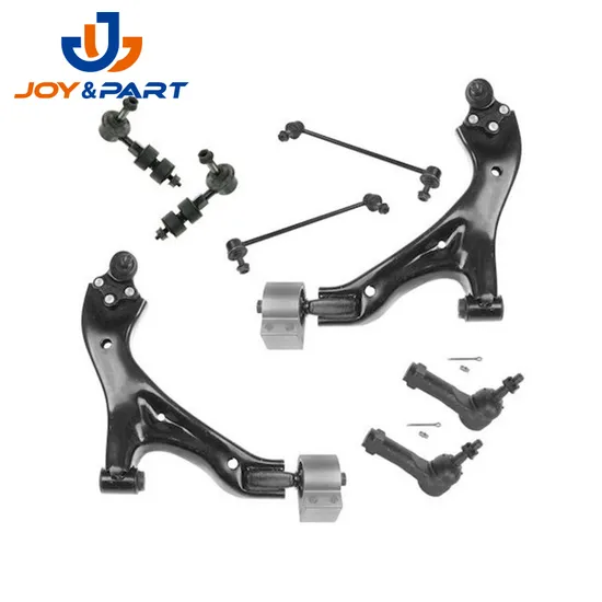 Auto Spare Parts Front and Rear Control Arm Sway Bar Link Tie Rod Kit