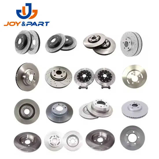 Car Auto Spare Parts Brake System Custom Front Rear Auto Brake Discs