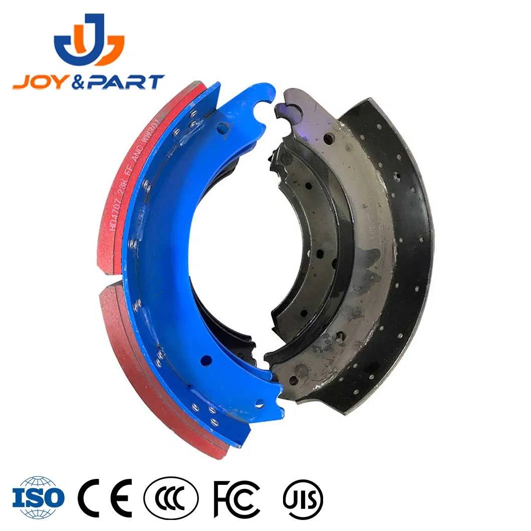 High Quality Motorcycle Parts Red Brake Shoes Motorcycle Supply Motorcycle Accessories Brake Shoes
