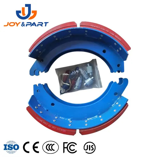 Heavy Duty Assembly Drum Truck Parts Brake System Semi Trailer Brake Lining Shoe 4707