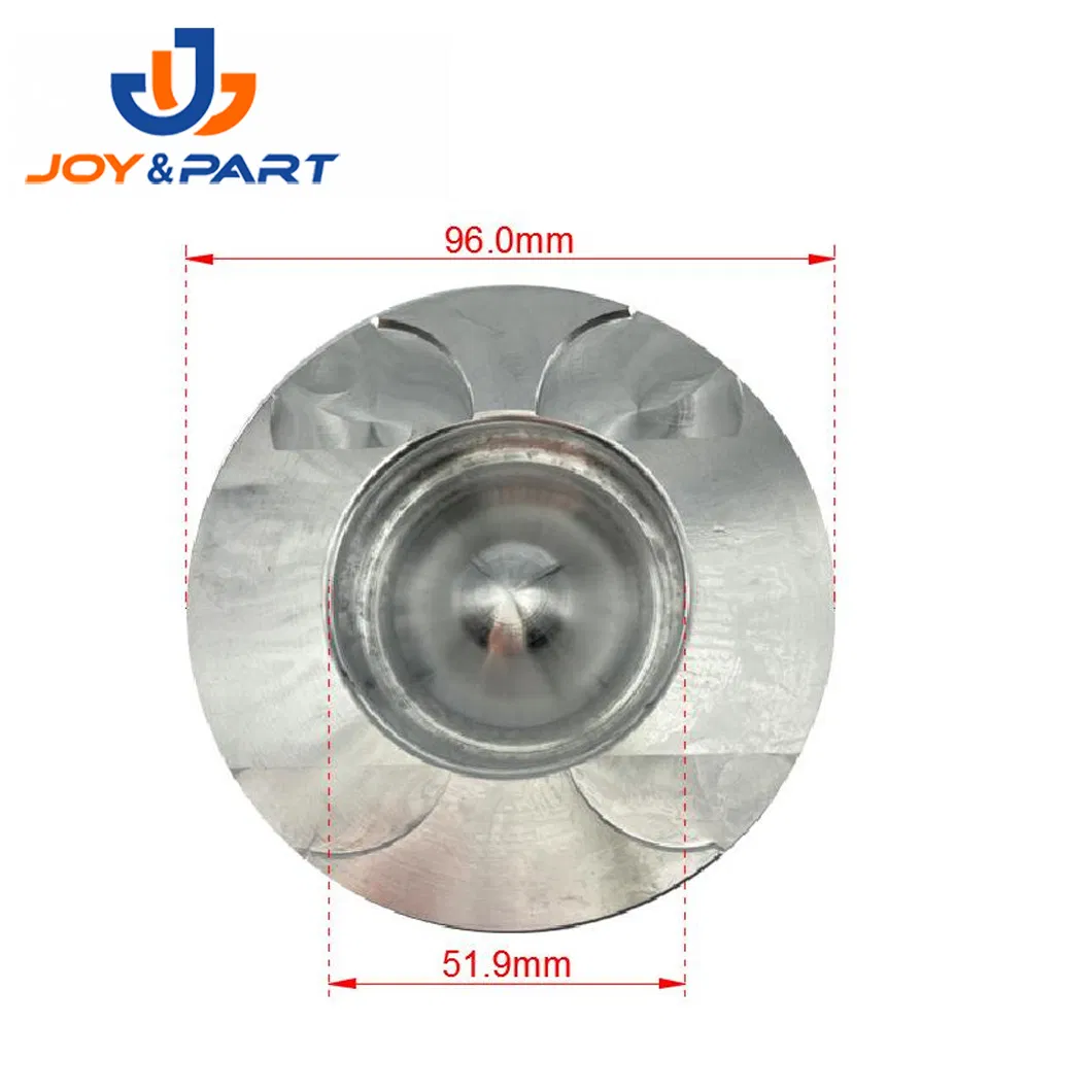 Auto Spare Parts Forged Casting Aluminum Car Engine Piston for Japanese Car