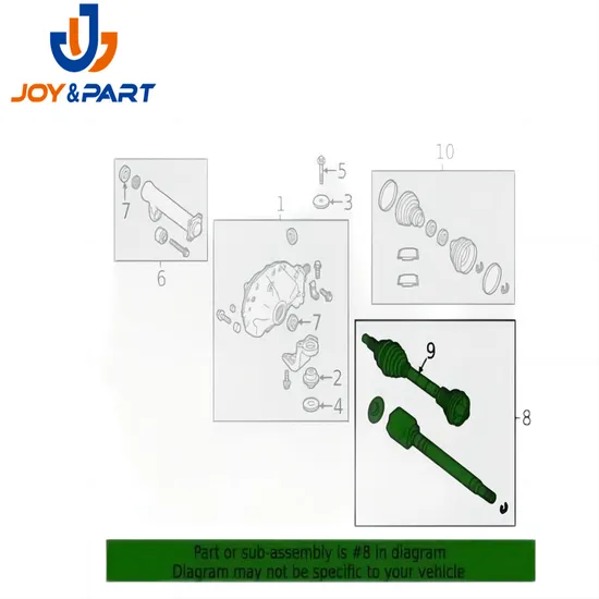 Wholesale Auto Spare Parts Front Right CV Axle Drive Shaft for Rover Sport L405 L494 2012- Lr064251