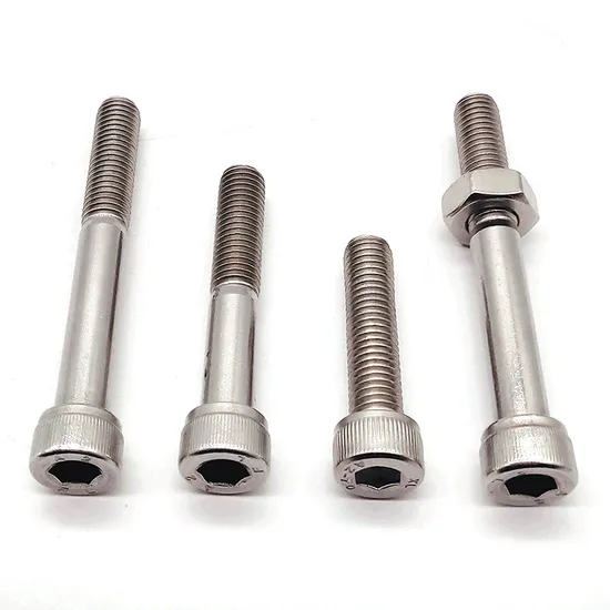 DIN912 with Serrated Stainless Steel A2 SS304 SS316 Hexagon Socket Head Cap Screw
