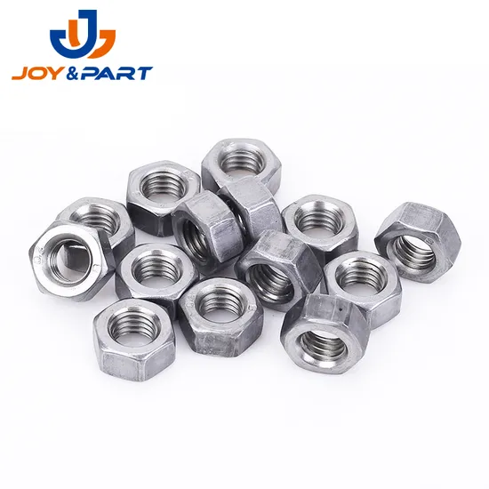 Hex Nut Oversized Hole Re-Tapping Hot DIP Galvanized Carbon Steel