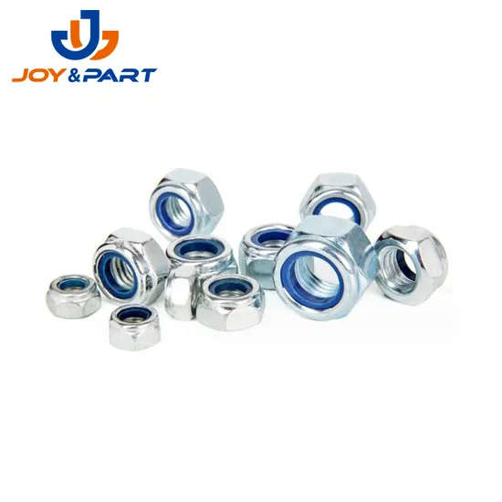 Auto Motive Hex Thin Lock Nuts with Nylon Ring