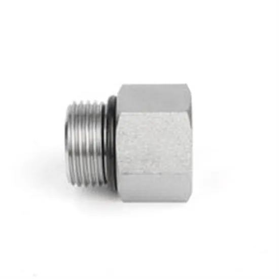 Carbon Steel External Hexagonal Joint Fitting Hydraulic Hose Adapters for Parts