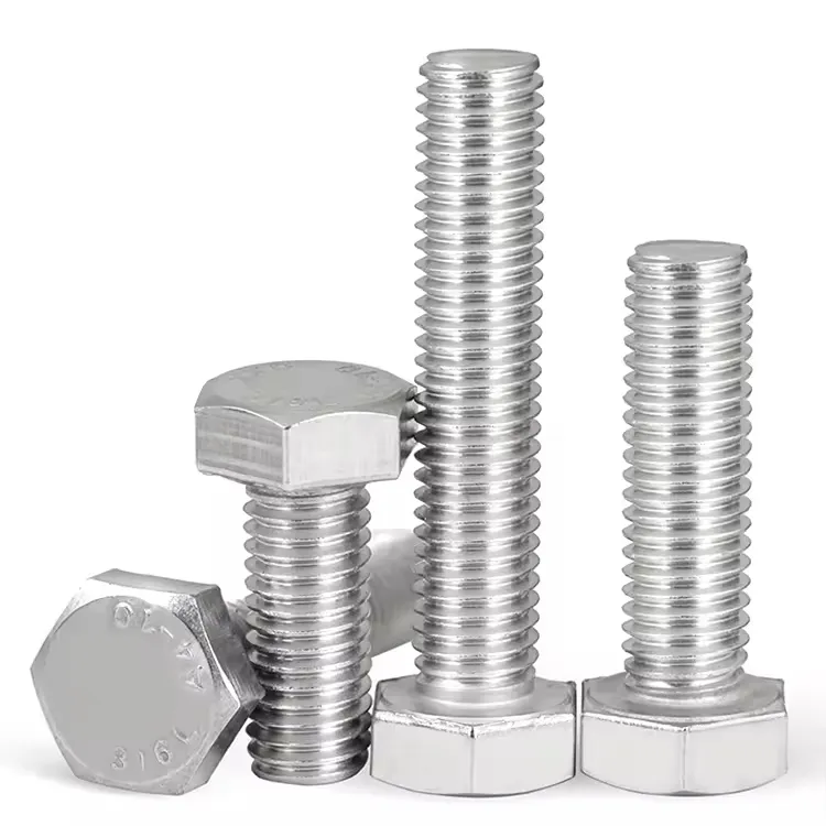 Customized Titanium Hub Wheel Bolts Plain Finish