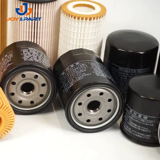 High Performance Auto Spare Part Engine Parts Fuel Oil Filter