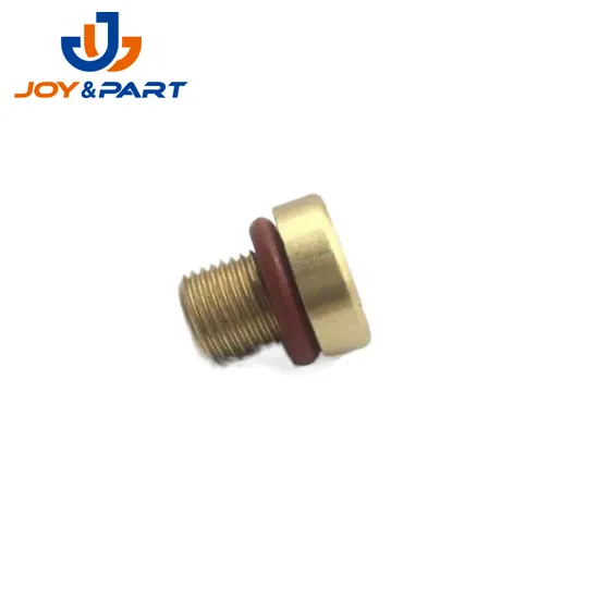 Aftermarket Attachment Water Pipe Thread Brass End Capi Solid Plug Connector