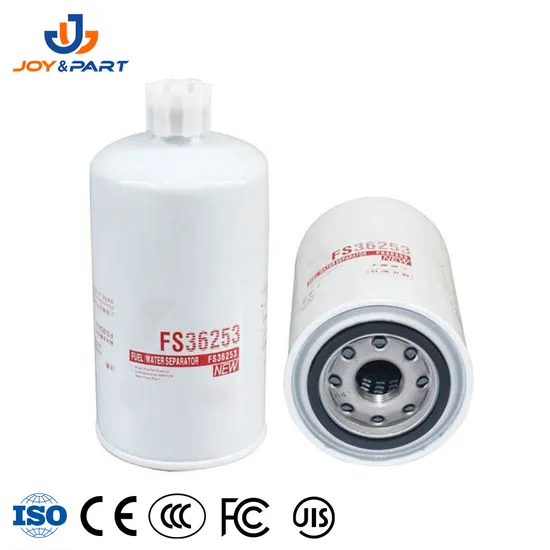 High Efficiency Fuel Water Separator Fs36253 Engine Fuel Filter for Cummins- Diesel