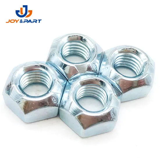 Carbon Steel Galvanized All-Metal Prevailing Torque Self Lock Hex Nuts