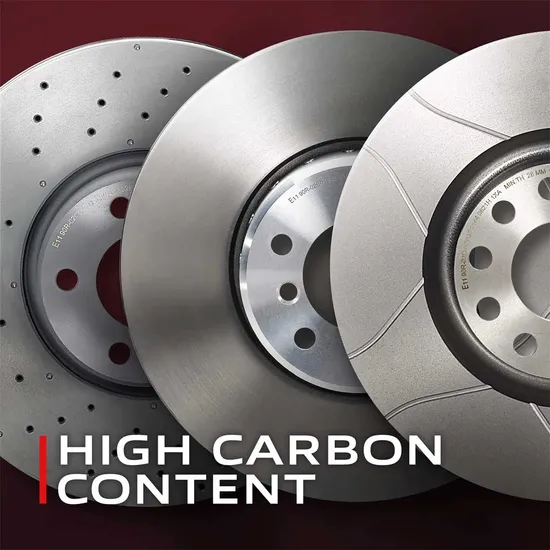 OEM High Temperature Resistance Auto Spare Parts Two-Piece Front Brake Disc