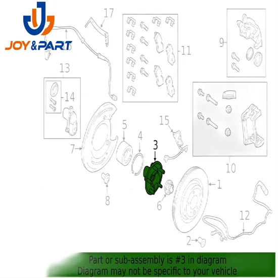 Front or Rear Wheel Hub Lh Rh Rr Range Lr081538