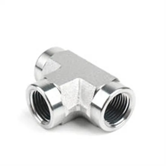 Carbon Steel External Hexagonal Joint Fitting Hydraulic Hose Adapters Zinc Plated