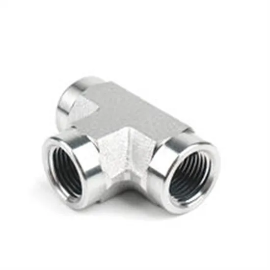 Carbon Steel External Hexagonal Joint Fitting Hydraulic Hose Adapters Zinc Plated