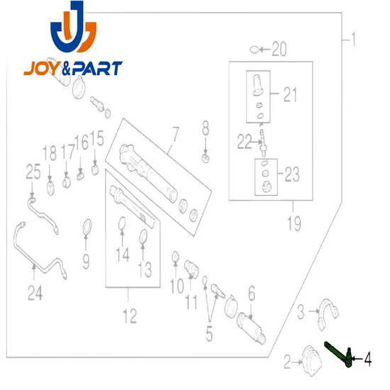 Toyota Passenger Outer Tie Rod End 1996-2002 4runner 45046-39335