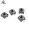 Custom Plating Square Thread Welding Nut Aluminum Fixing Auto Spot Welding Nut
