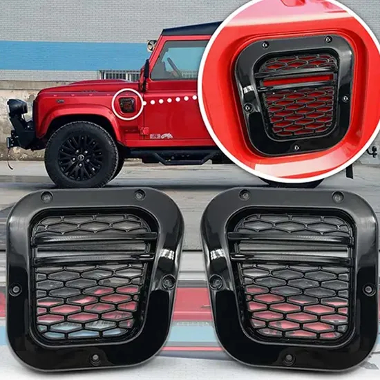 Auto Spare Parts Car Accessories Tuning Air Side Vents Grille for Defender