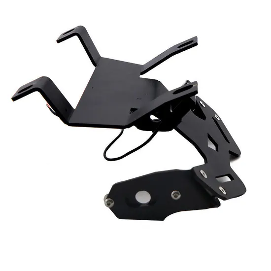 OEM Joy Auto Parts Motorcycle Fender License Plate Holder Bracket LED Light for Car