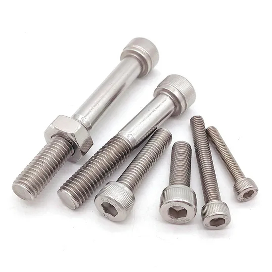 DIN912 with Serrated Stainless Steel A2 SS304 SS316 Hexagon Socket Head Cap Screw