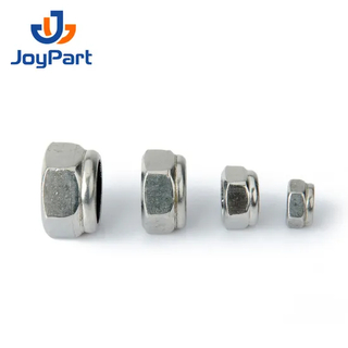 Low Price Stainless Steel Ss 304 316 A2 A4 Hex Thick Nylon Insert Nut DIN982 M8