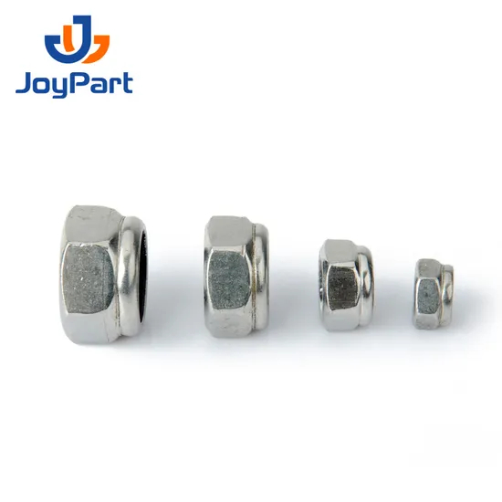 Low Price Stainless Steel Ss 304 316 A2 A4 Hex Thick Nylon Insert Nut DIN982 M8