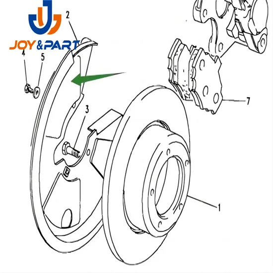 Discovery 1 Defender Rear Brake Disc Splash Shield Lr017961