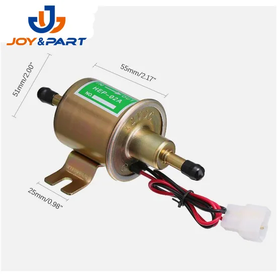 China Supplier Auto Parts Hep02A Universal Diesel Gas Electric Fuel Pump for Truck