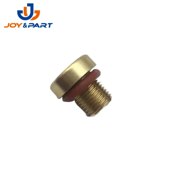 Aftermarket Attachment Water Pipe Thread Brass End Capi Solid Plug Connector