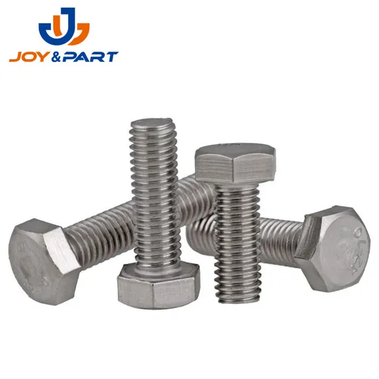DIN933 Steel Hex Head Bolt Hex Bolt and Nut